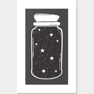 galaxy jar Posters and Art